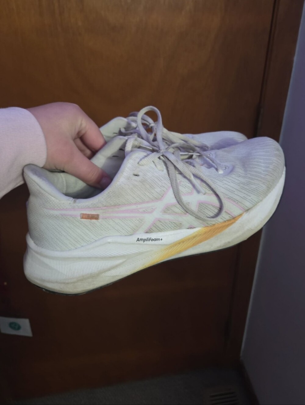 Asics White Women's Running Sneakers